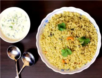 Kodo Millet Methi Rice