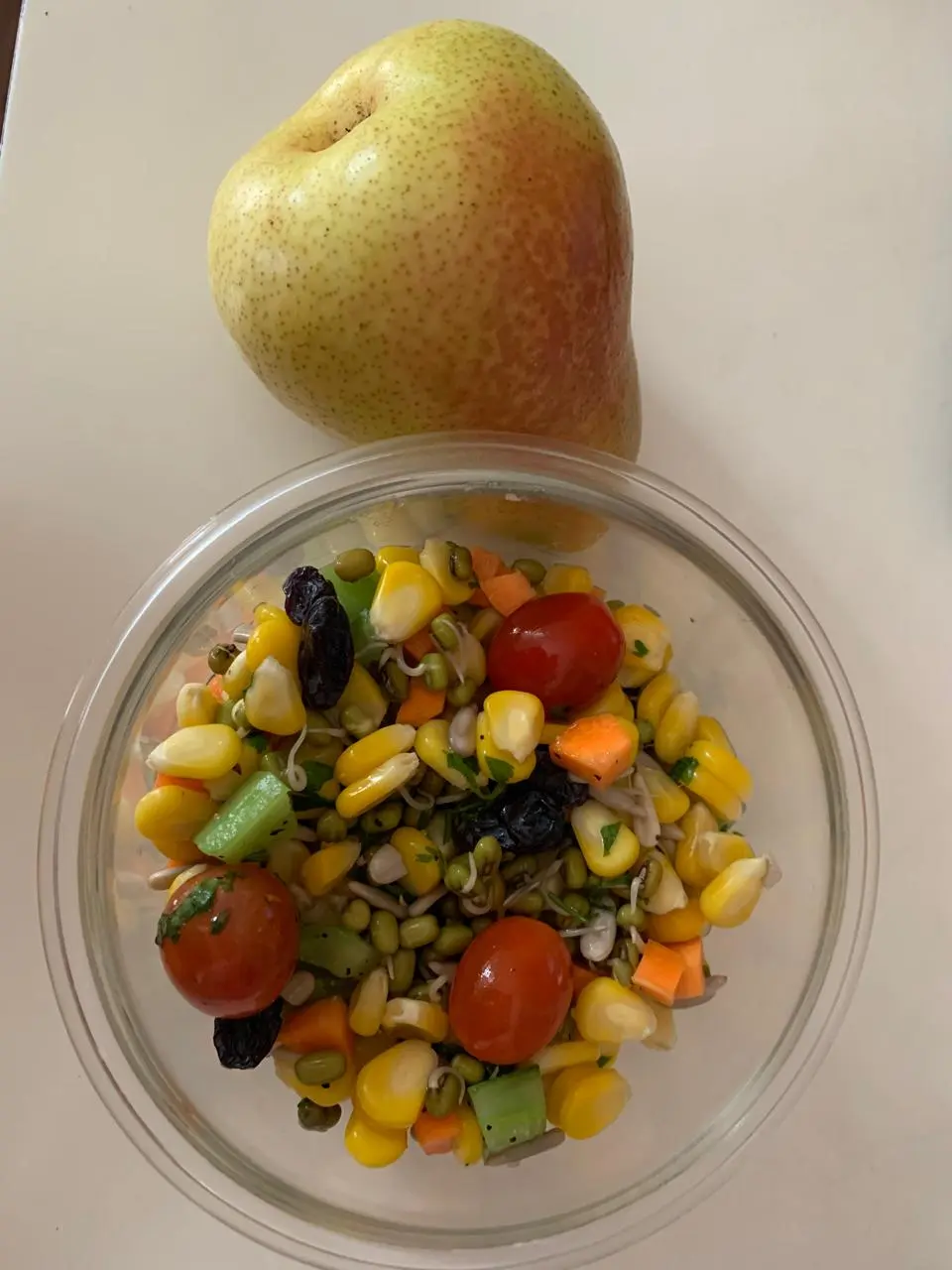Sweetcorn, Carrot & Cucumber Salad